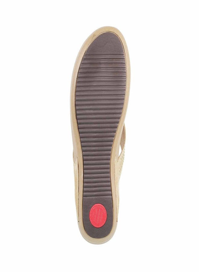 Mochi Womens Synthetic Beige Slippers (Size (6 UK (39 EU)) - Image 4
