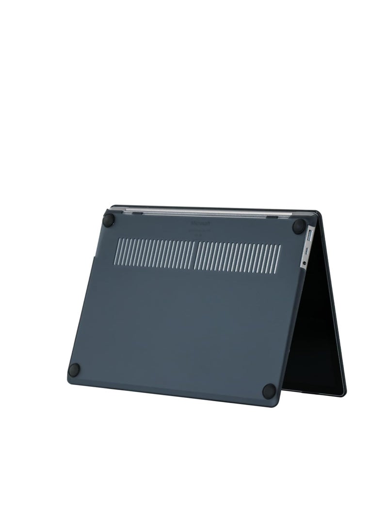 Premium Hard Rubberized Case for Microsoft Surface Laptop 13.8-inch Touchscreen 2024 (7th Edition) Lightweight Durable Scratch-Resistant, Easy Install, Black - Image 3