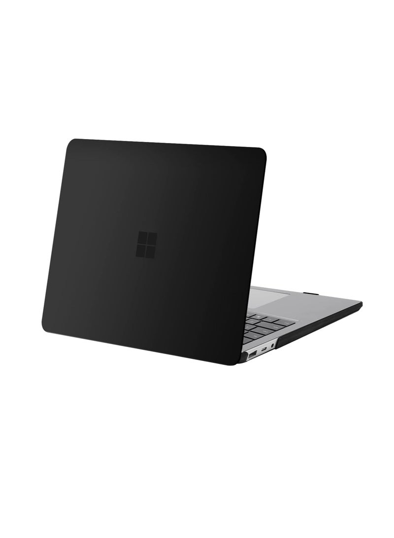 Premium Hard Rubberized Case for Microsoft Surface Laptop 13.8-inch Touchscreen 2024 (7th Edition) Lightweight Durable Scratch-Resistant, Easy Install, Black - Image 4