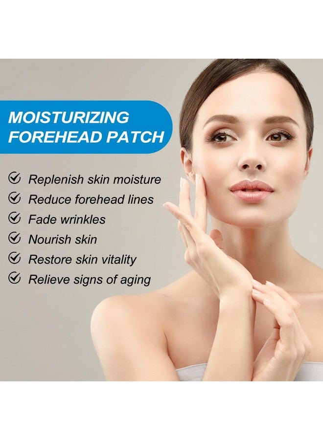 Felico Forehead Wrinkle Patches 10Pcs With Aloe Collagen Vitamin E Anti Wrinkle Patches Forehead Wrinkles Treatment Face Tape For Wrinkles Care To Smooth Fine Lines & Wrinkles For Women - Image 3