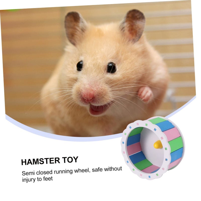Gatuida Silent Hamster Wheel Pet Exercise Running Wheel For Mice And Small Animals 13.00X13.00X6.50CM - Image 5