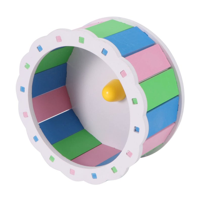 Gatuida Silent Hamster Wheel Pet Exercise Running Wheel For Mice And Small Animals 13.00X13.00X6.50CM - Image 2
