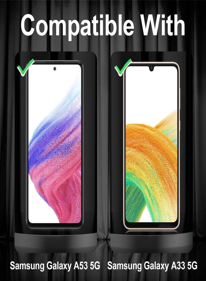 Orzero (4 Pack) Camera Lens Protector Compatible for Samsung Galaxy A53 5G, Samsung Galaxy A33 5G, Protector de Cámera Tempered Glass 9 Hardness HD Anti-Scratch Full Coverage Bubble-Free - Image 2