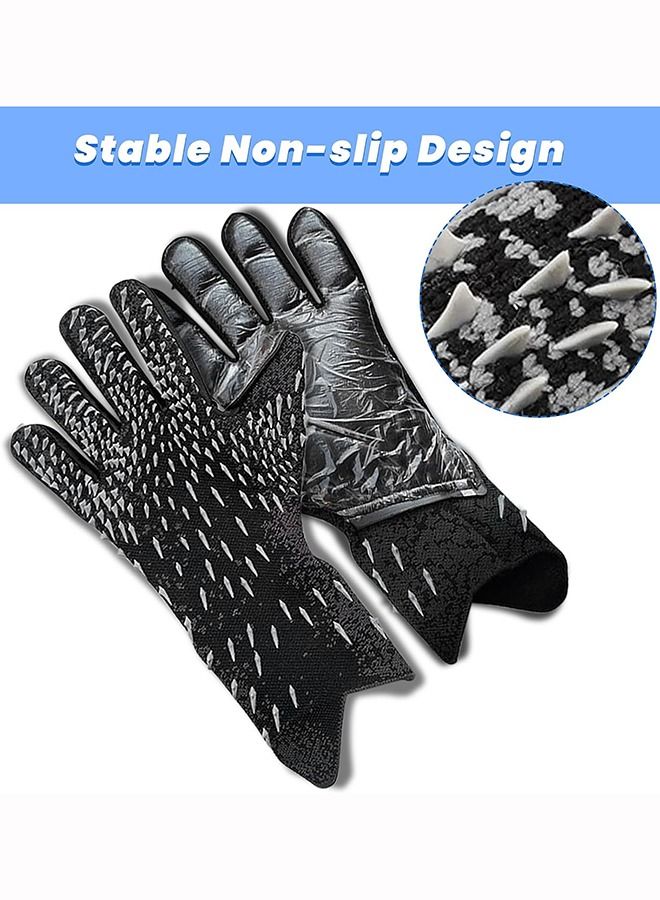 Taiahiro Sports Football Goalie Goalkeeper Gloves For Kids Boys Children Non-slip And Wear-resistant - Image 4