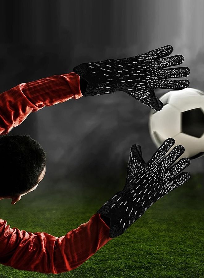 Taiahiro Sports Football Goalie Goalkeeper Gloves For Kids Boys Children Non-slip And Wear-resistant - Image 3