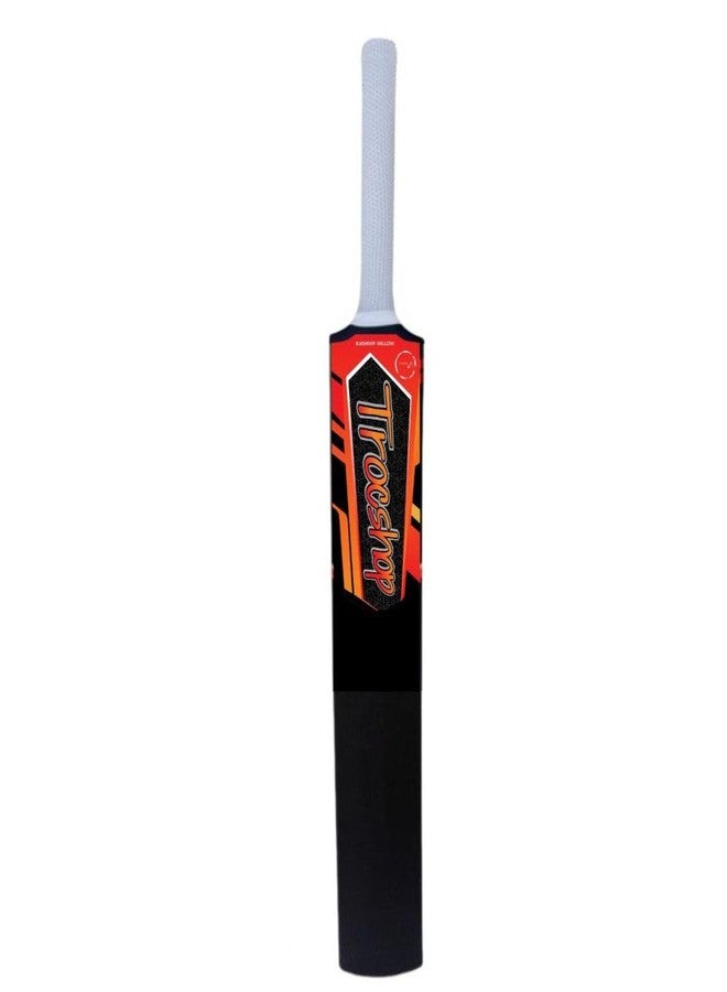 Trocshop Heavy Duty Plastic White Grip Turf Cricket Bat | 81 x 10 CM | Full Size Tennis Bat for Cricket | for All Age Group | Lightweight | Plastic Bats for Outdoor Tournament - Image 4
