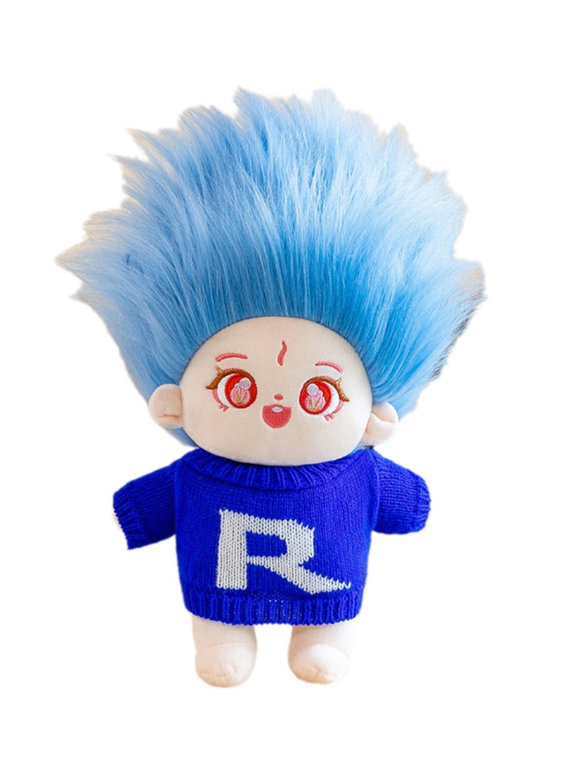 30 CM Cartoon Cute Sweater Little Girl Plush Toy Soft Stuffed Doll For Girls And Boys All Ages Gift (Style C)  - Image 1
