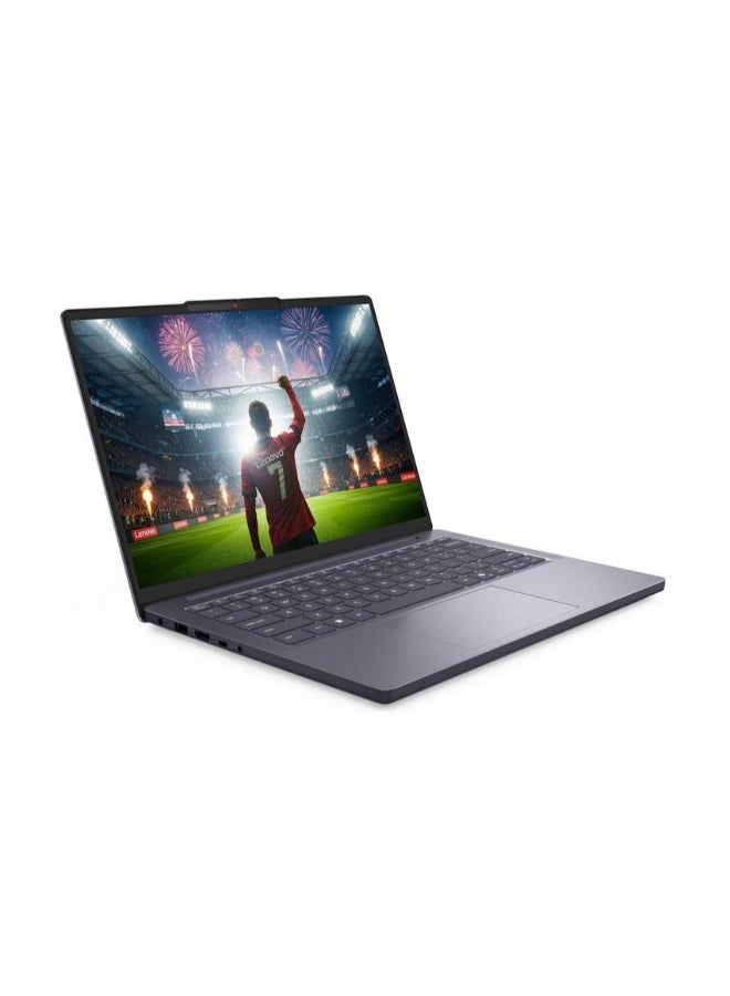 لينوفو IdeaPad Slim 3 14IWC11 Laptop With 14 Inch WUXGA (1920x1200) Display, Intel Core 5 322 Processor/16GB RAM DDR5/512GB SSD/Integrated Graphics/Windows 11 Home/ English/Arabic Luna Grey - Image 4