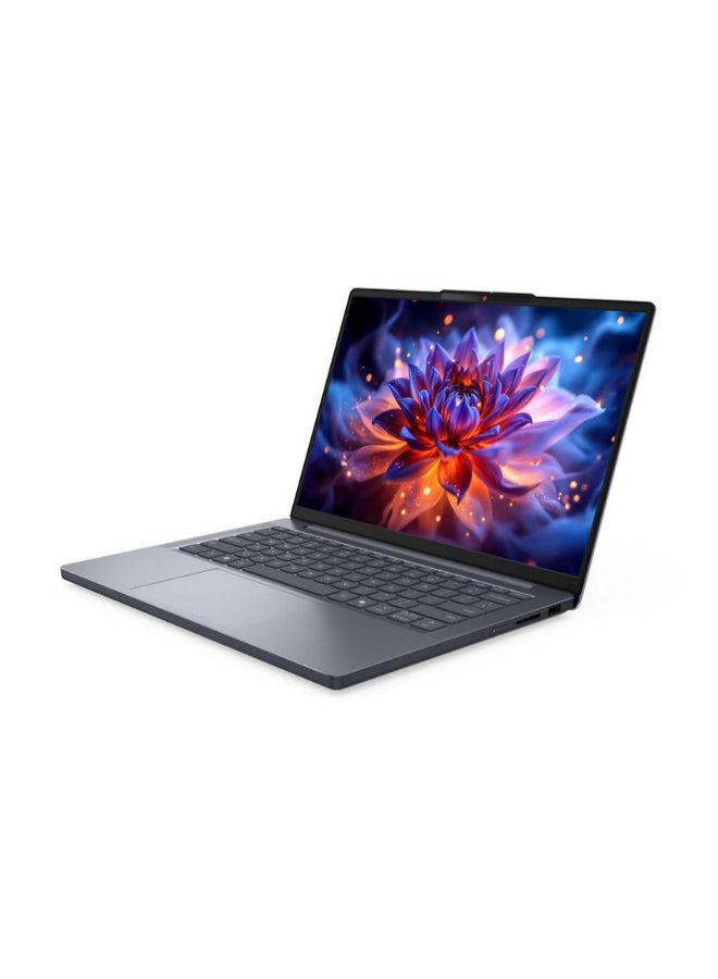 لينوفو IdeaPad Slim 3 14IWC11 Laptop With 14 Inch WUXGA (1920x1200) Display, Intel Core 5 322 Processor/16GB RAM DDR5/512GB SSD/Integrated Graphics/Windows 11 Home/ English/Arabic Luna Grey - Image 3