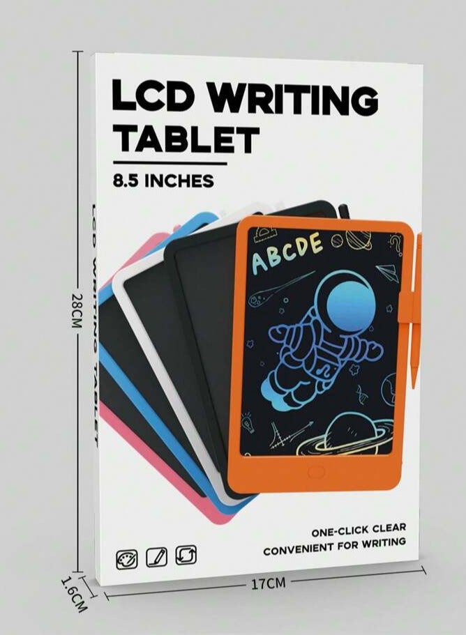 لوحة رسم وكتابة LCD مقاس 8.5 بوصة مع قلم - Image 1