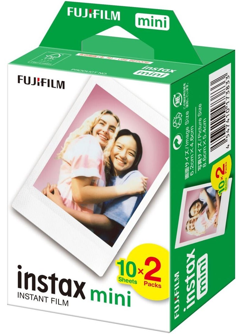 FUJIFILM Instax Mini Film 20 Sheets Compatible With Instax Mini Series Cameras & Printers  - Image 2