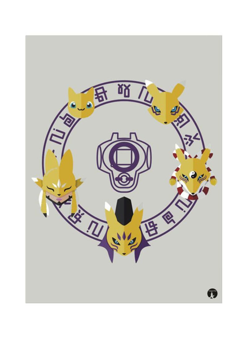 RKN The Anime Digimon Mouse Pad Green