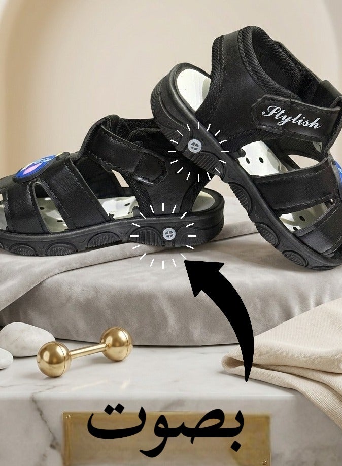 حذاء اطفال بصوت – شوز اطفال صوت – صندل اطفال بصفارة | نعل مع صفارة، شوز صندل يصدر صوت للبنات والأولاد، حذاء طفلة ونعال صندل مريح، حذاء صوت للأطفال بتصاميم عصرية وتناسب هدايا اطفال - Image 2