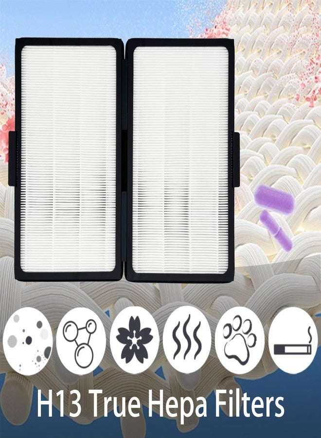 HOMFILBIT 2 Pack Pro M, L, XL Replacement Filter Compatible with Blueair Pro M, Pro L and Pro XL Air Purifier, H13 True HEPA with High-efficiency Activated Carbon - Image 4