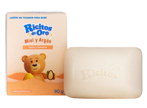 Ricitos de Oro Honey Bee Bar Soap, Hypoallergenic Bar Soap, Assists in Moisturizing Baby's Skin, Delicate Skin, 6-Pack of 3.5 Oz, 6 Bar Soaps. - Image 2