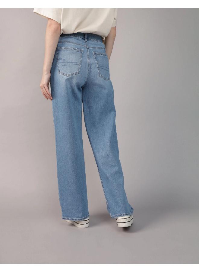 American Eagle AE Strigid Super High-Waisted Baggy Wide-Leg Jean  - Image 2