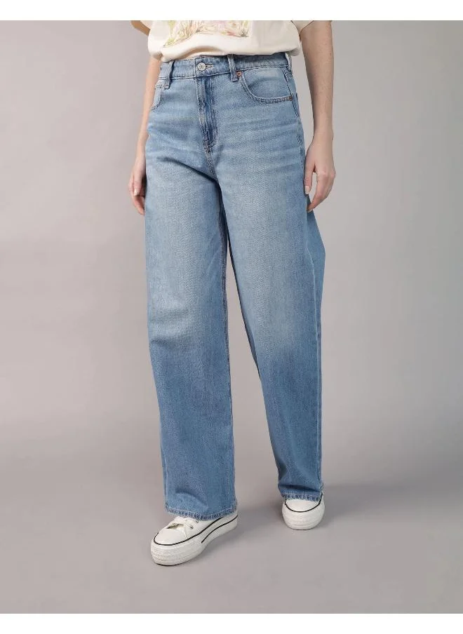 American Eagle AE Strigid Super High-Waisted Baggy Wide-Leg Jean
