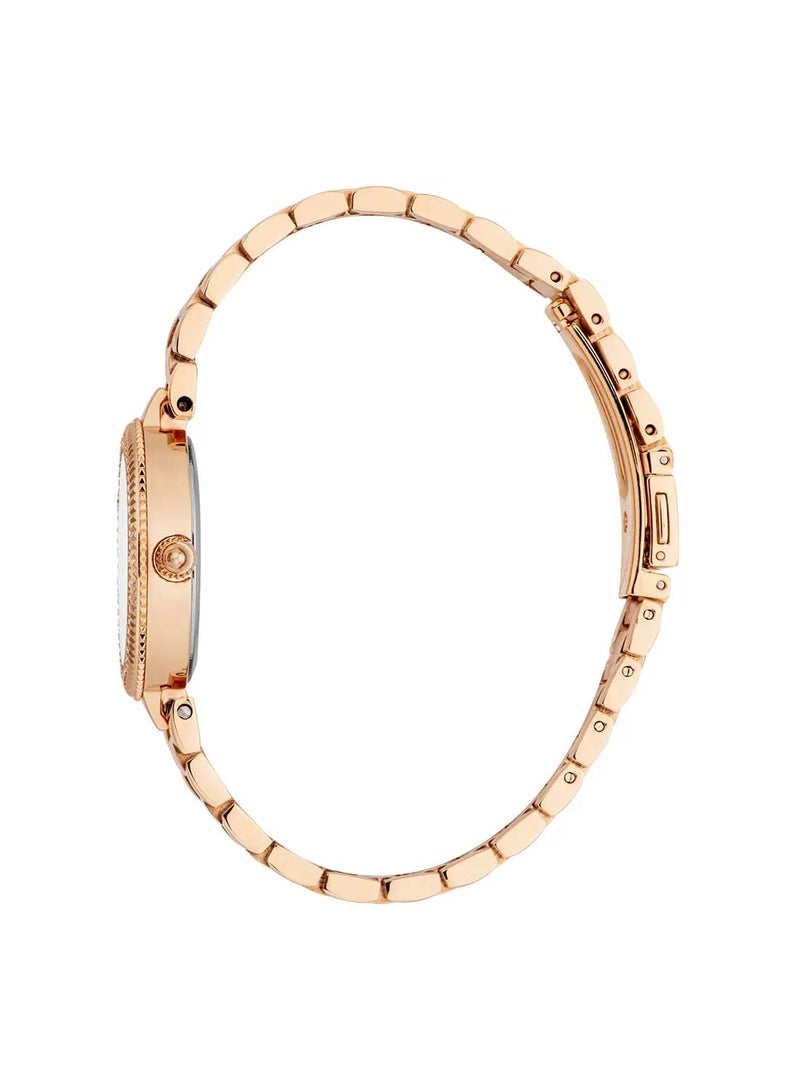 Just Cavalli ساعة يد نسائية دائرية الشكل من الفولاذ المقاوم للصدأ JC1L308M0075 - 30 مم - Image 2