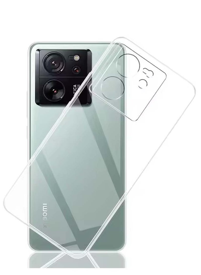 Techie حافظة شفافة رقيقة للغاية من TPU لهاتف Xiaomi 13T / Xiaomi 13T Pro مع زوايا ناعمة مضادة للصدمات ومضادة لبصمات الأصابع - Image 3