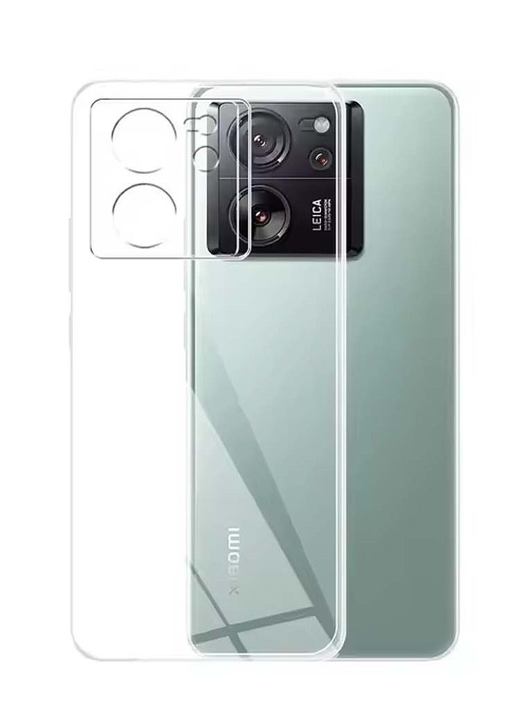 Techie حافظة شفافة رقيقة للغاية من TPU لهاتف Xiaomi 13T / Xiaomi 13T Pro مع زوايا ناعمة مضادة للصدمات ومضادة لبصمات الأصابع - Image 2