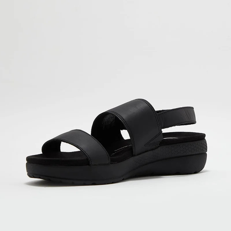 هاش بابيز Hush Puppies Women's Black Slip-On Sandals
