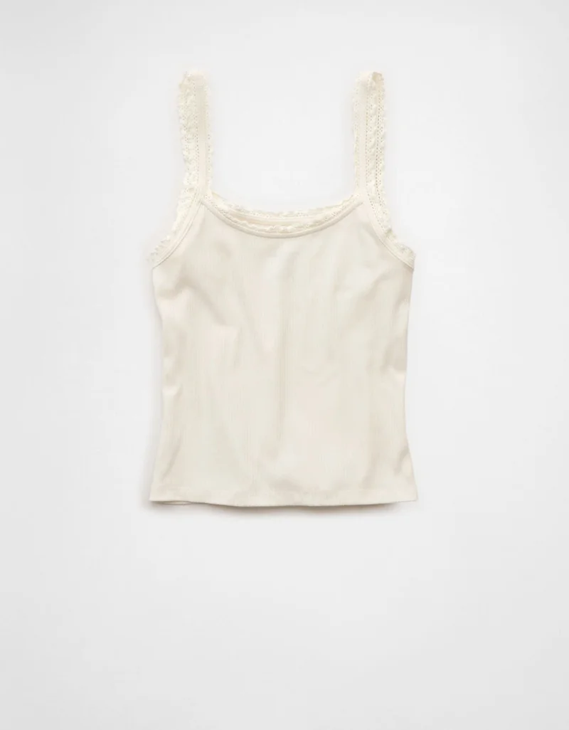 AE Lace Strap Tank Top