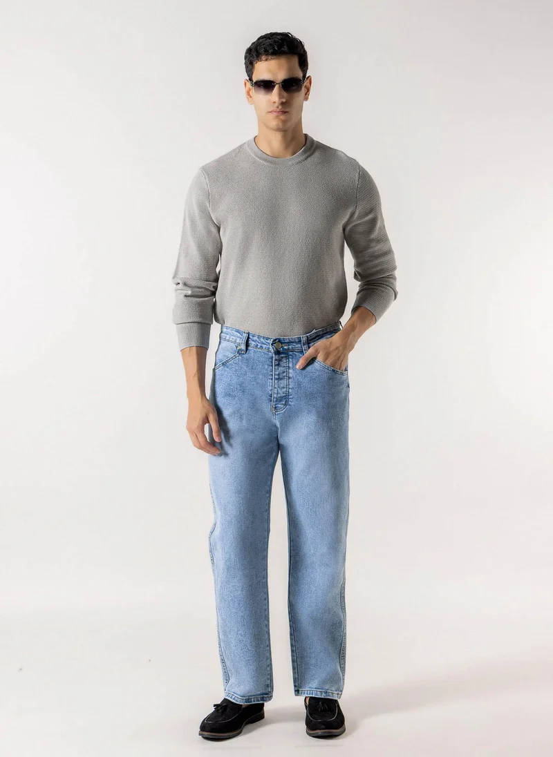 شايبس TEXTURED CREW NECK SWEATER