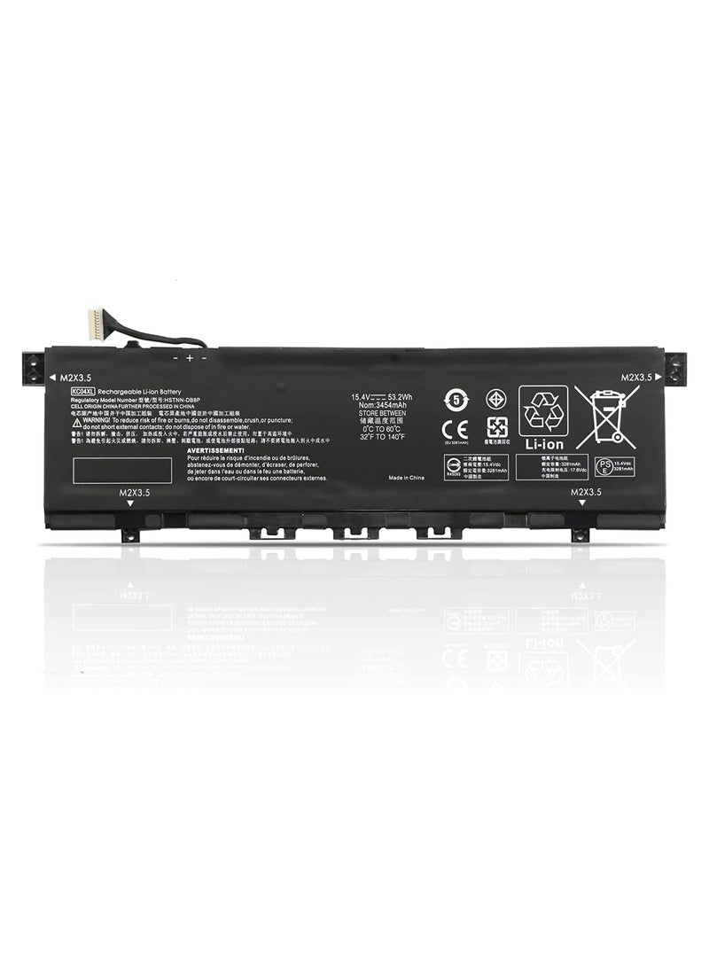 Max Power KC04XL Laptop Battery for HP Envy X360 13-AG 13-AR 13-AH 13-AQ 13Z-AG000 13M-AG0001DX 13T-AQ000 13T-AQ100 HSTNN-DB8P HSTNN-IB8K KC04053 XL L0844 96-855 L08544-1C1 L08544-2B1 TPN-W133 TPN-W136 - Image 1