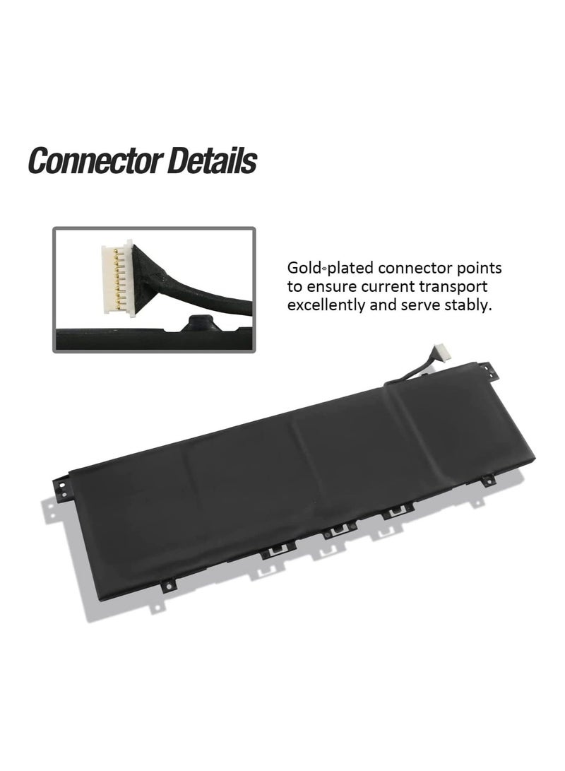 Max Power KC04XL Laptop Battery for HP Envy X360 13-AG 13-AR 13-AH 13-AQ 13Z-AG000 13M-AG0001DX 13T-AQ000 13T-AQ100 HSTNN-DB8P HSTNN-IB8K KC04053 XL L0844 96-855 L08544-1C1 L08544-2B1 TPN-W133 TPN-W136 - Image 2