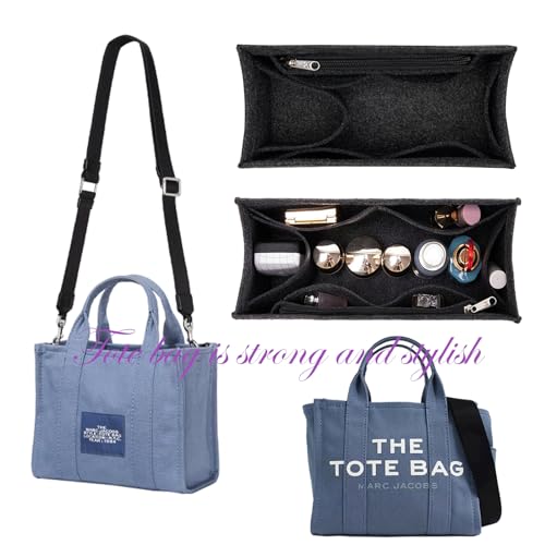 Lckaey tote bag organizer insert for marc jacobs medium tote bag organizer 2042black-M - Image 2