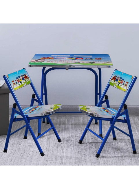 Kids Folding Table With 2Chair