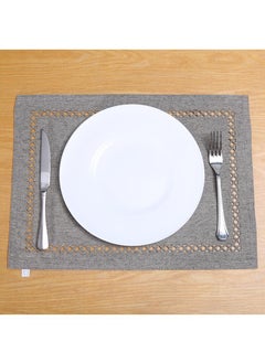 Western Anti-slip Thermal Insulation Cotton Linen Embroidered Hollow Dining Mat 45*33CM - pzsku/Z4EC0188B26EF5C8F6E03Z/45/_/1697016448/6b33b3e0-49eb-4efb-b84d-e1c0df8b1a55