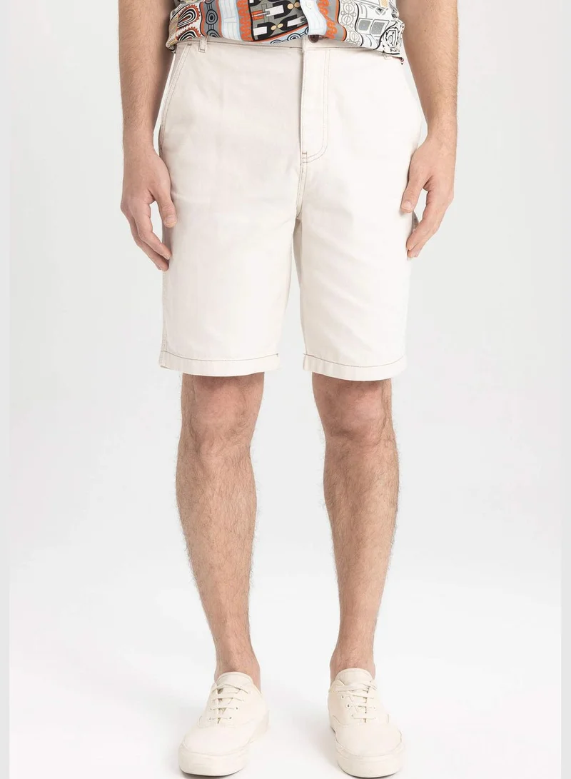 ديفاكتو Man Woven Woven Bermuda