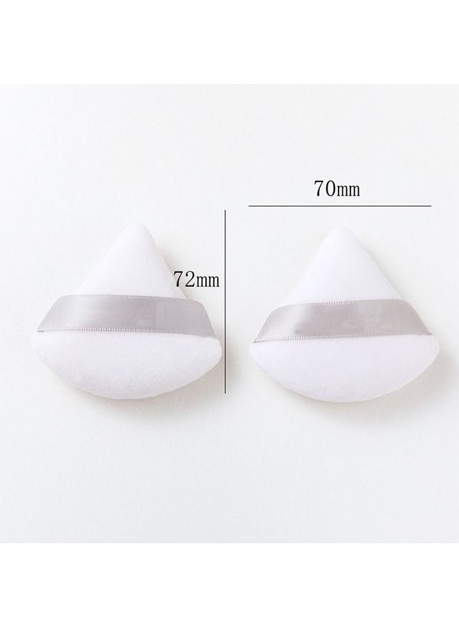 6 قطعة نفخة بودرة بودرة بودرة الوجه الناعمة الثلاثي - Image 3