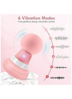 Nnewvante Upgrade 2.0in*4.5in - Mini Electric Handheld Massager, Powerful 6 Speed Vibration Modes,Cordless Handheld and Portable,Suitable for Men & Women Shoulder,Neck and Back Massage (Pink) - pzsku/Z4EC03276A6CD17ABFCF0Z/45/_/1709276096/4c90b017-f367-40b8-bf3a-2056e74d6b2c