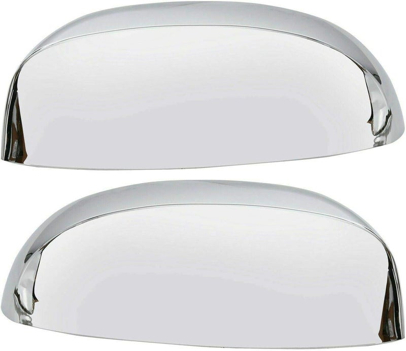 eLoveQ Chrome Side Door Overlay Mirror Covers for GMC and Chevy Vehicles - Image 2