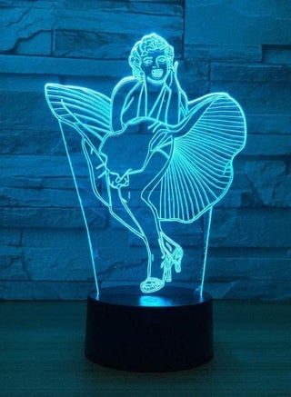 Marilyn Monroe 3D LED Light Desk Table NewYear Decoration Gift Holiday USB 7 Colors Change Lava Lamp Kids for Lady Gift - pzsku/Z4EC04BE3311E4B4434BBZ/45/_/1657081983/5a8377f5-784b-41d1-bbc6-aef5a549faec