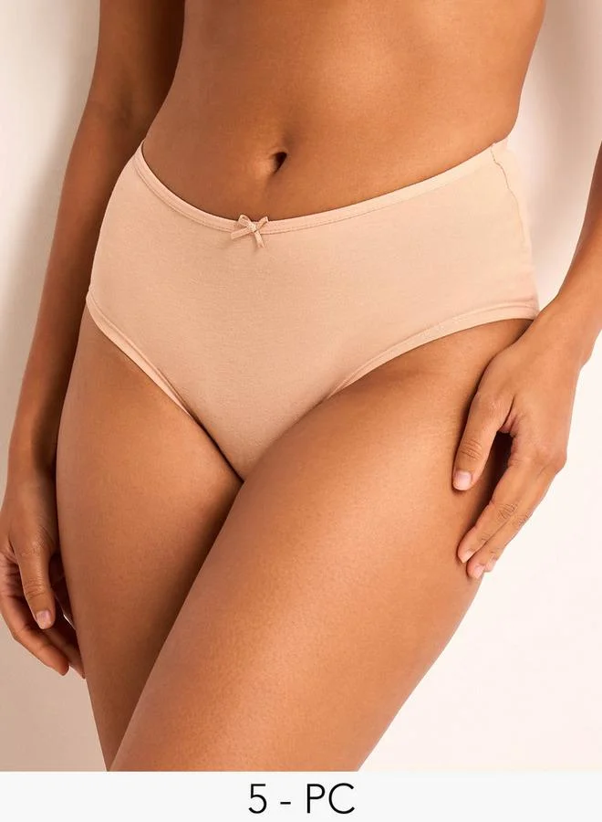 سبلاش فيڤ Set of 5 - Briefs with Bow Applique