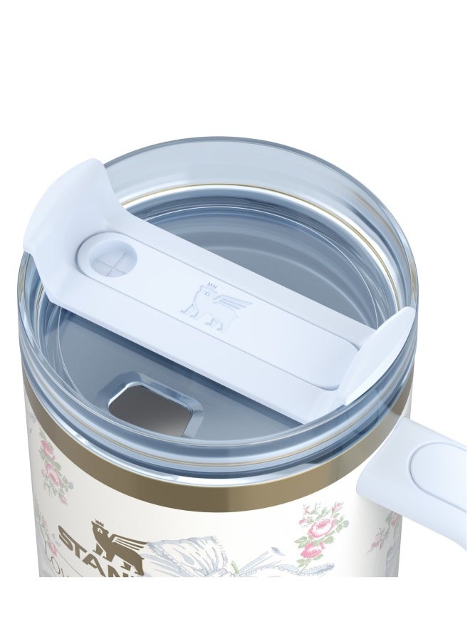 Stanley - The Stanley X LoveShackFancy Holiday Quencher,Stainless Steel Vacuum Insulated Tumbler with Lid and Straw for Water, Iced Tea or Coffee, Smoothie and More 40 OZ - Image 1