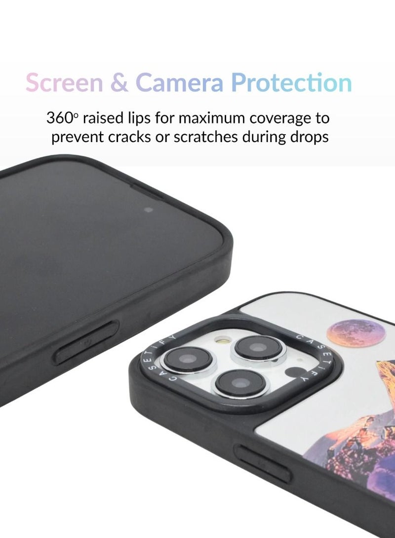 Casetify iPhone 13 Pro Cover 6.1 inch Hard Anti-Explosion Back Ultra Thin Anti-Scratch and Anti-Drop Case - Image 2