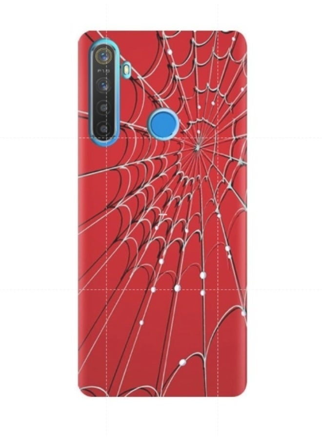 AMC DESIGN Protective Case Cover For Realme 5 Red