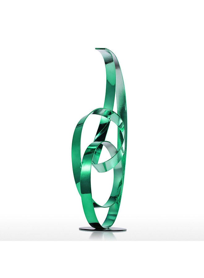 NIBEMINENT Standing Ribbon Metal Sculpture Multicolour 1700g - Image 2
