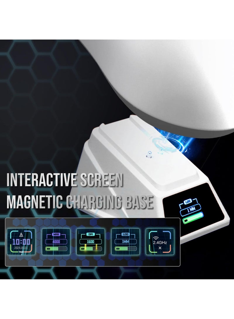 A-jazz AJAZZ AJ159apex Gaming Mouse Wireless Bluetooth Wired Tri-Mode Lightweight Office Mouse With Charging Base - Image 3