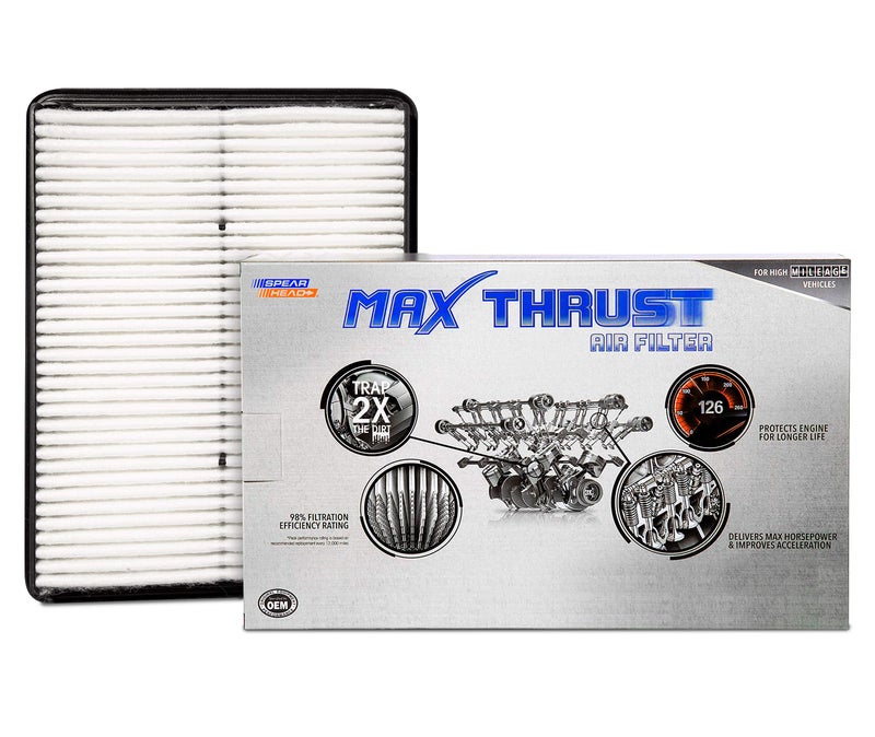 Spearhead MPG Defense Max Thrust Engine Air Filter For All Mileage Vehicles, Fits Like OEM, Restores MPG & Acceleration (MT-500) - Image 5