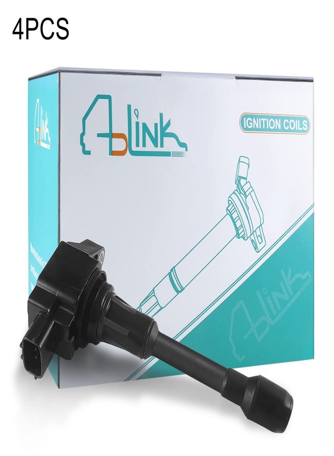 AULINK Ignition Coil Pack of 4 UF549 5C1753 C1696 Compatible With 2007-2019 Nissan Altima Cube Rogue Sentra Versa NV200 Pathfinder Infiniti FX50 M56 QX60 QX70 - Image 3