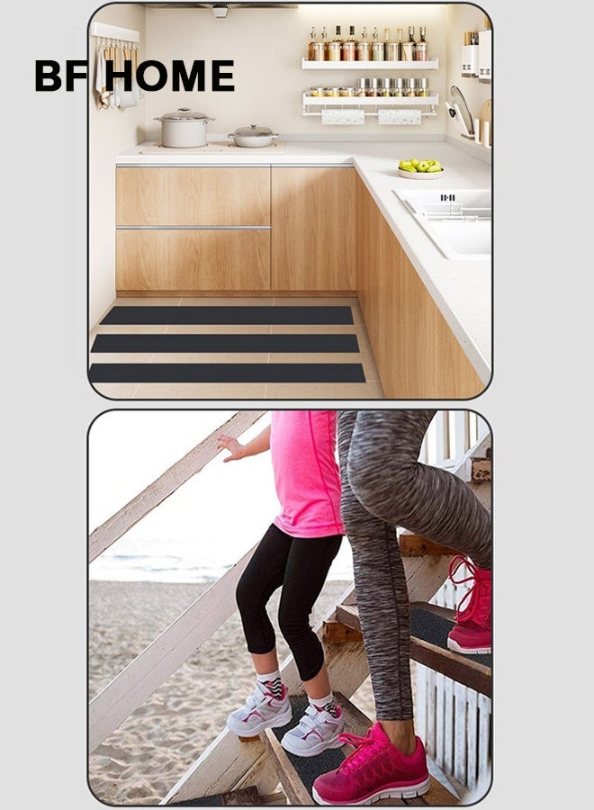 BF HOME Non-Slip Safety Tape 5cm x 5m – High Traction Grit Tape for Stairs, Floors, Shower, Tub – Anti-Skid Adhesive Strip for Home, School, Hospital, Kitchen - Image 2