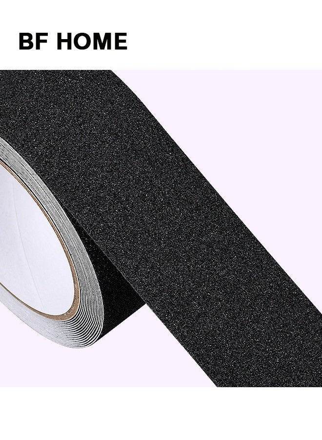 BF HOME Non-Slip Safety Tape 5cm x 5m – High Traction Grit Tape for Stairs, Floors, Shower, Tub – Anti-Skid Adhesive Strip for Home, School, Hospital, Kitchen - Image 4