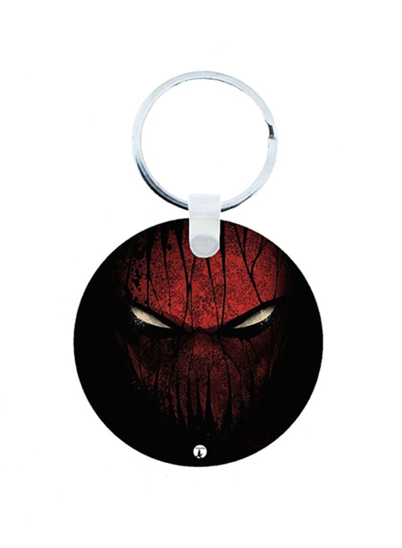 Spiderman Wooden Keychain