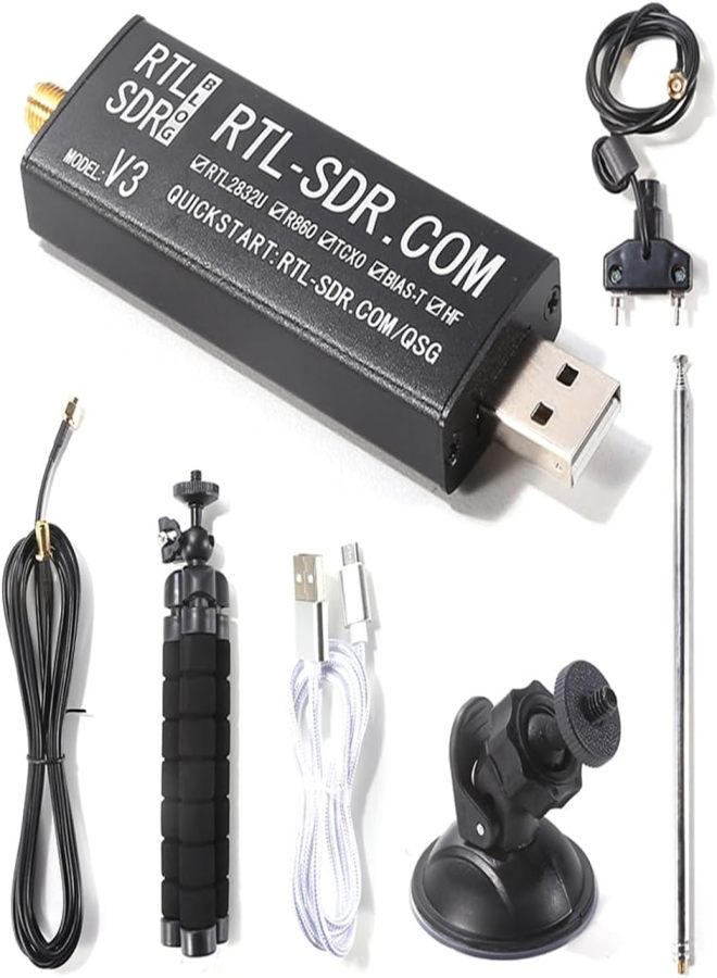 Multifunctional Broadband Short Wave SDR-Receiver Kit RTL-SDR V3 R820T2 Software Radio-Receiver SDR - Image 2