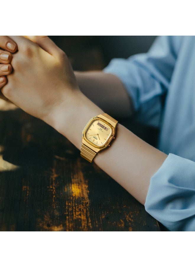 CASIO ساعة كاسيو فينتاج أنالوج رقمية للجنسين AQ-240EG-9A - Image 2